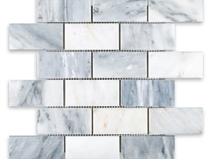 Oriental White Marble Brick 2 X 4 Polished or Honed